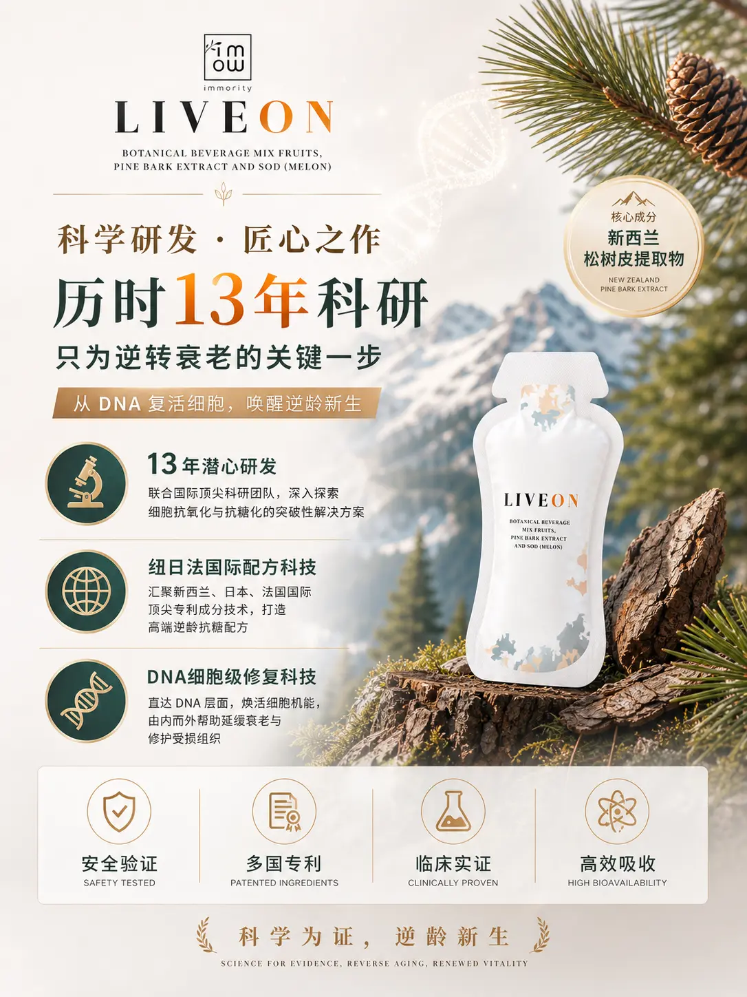Liveon 逆齡抗糖飲